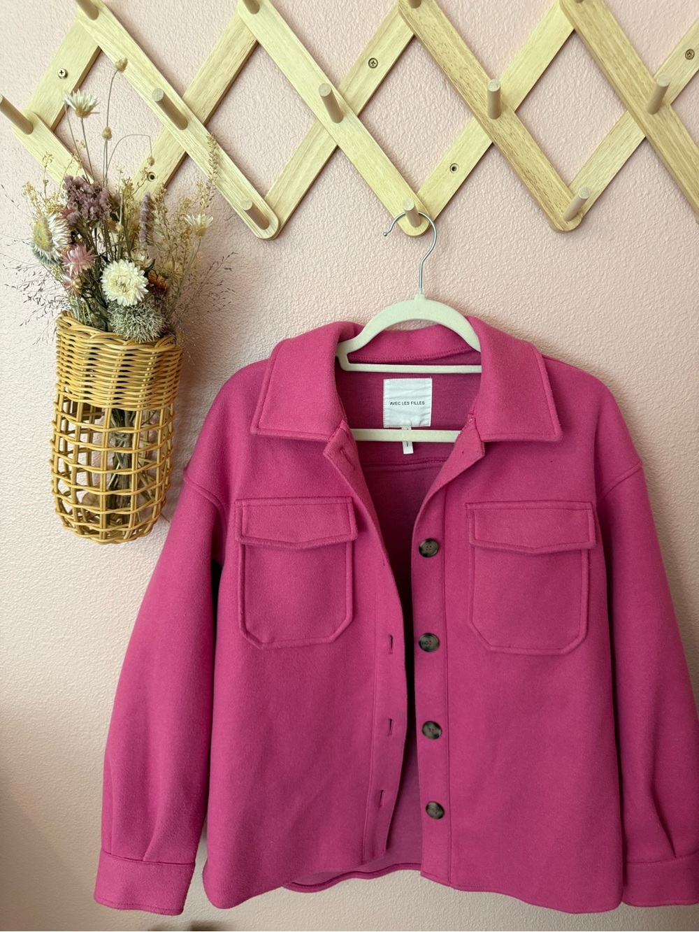 Anthropologie Avec Les Filles Women’s Pink Jacket